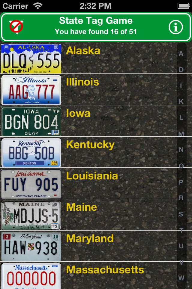 iPhone iwth filtered states